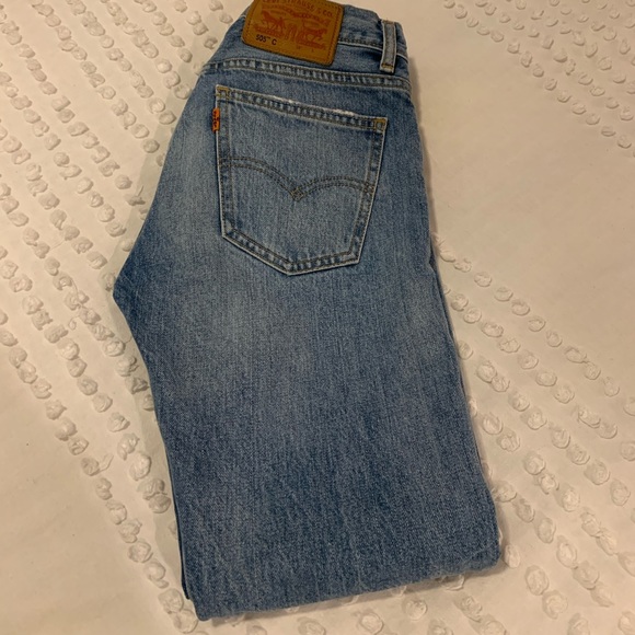 Levi’s 505 Straight Leg Jeans Light Wash - Picture 1 of 3